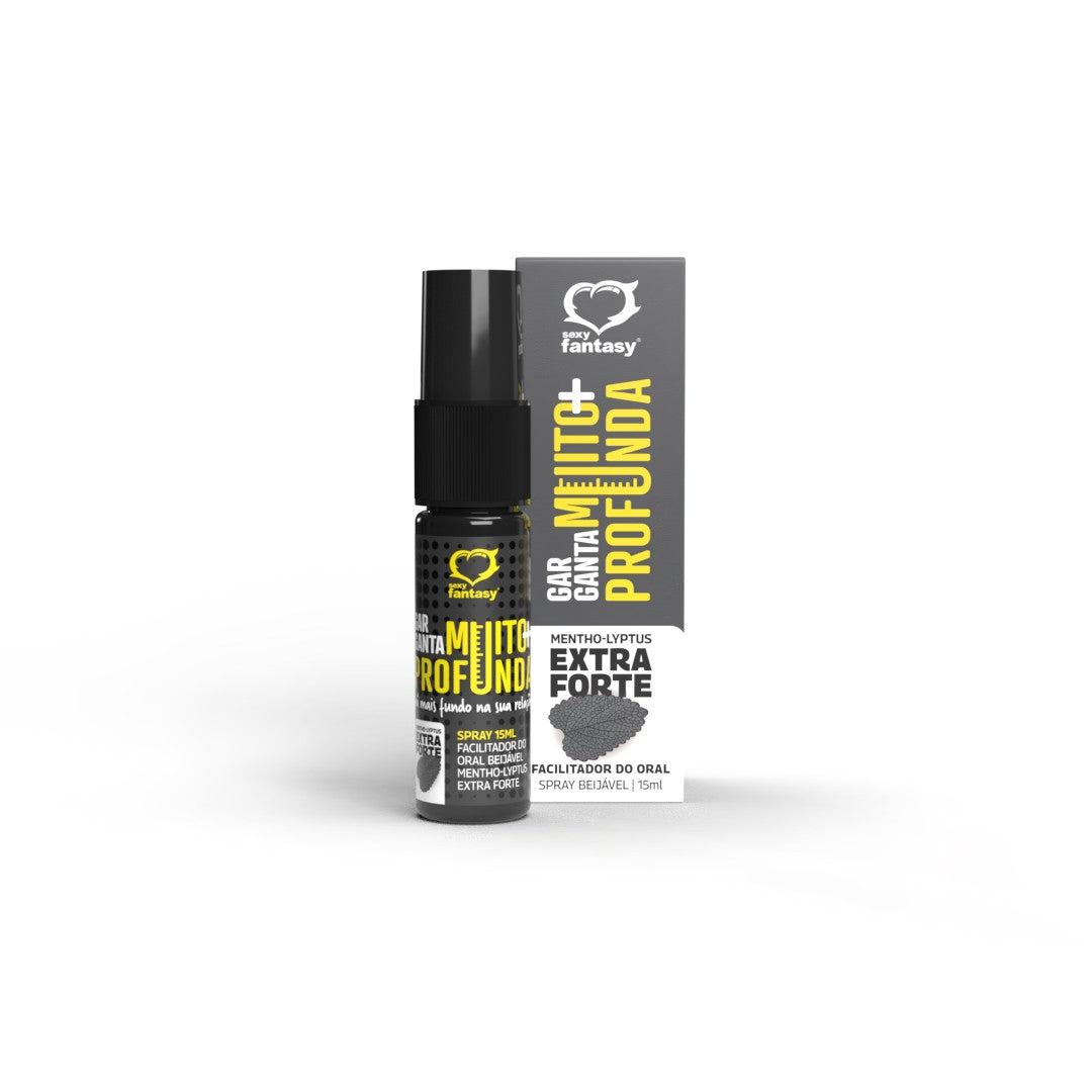 Garganta Muito+ Profunda – Spray íntimo oral, Mentho-Lyptus