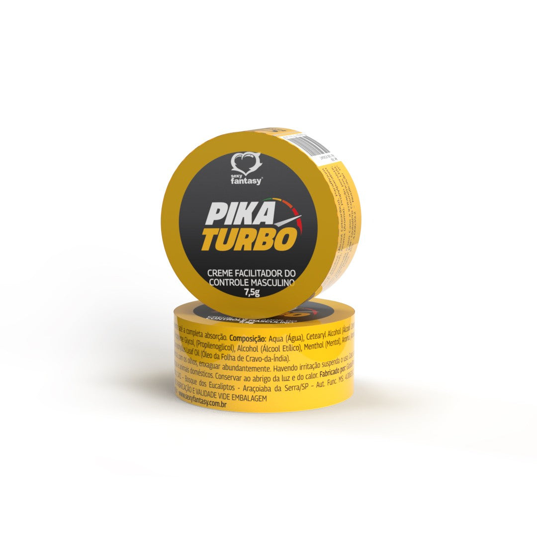 Pika Turbo – Pomada prolongadora masculina, 7,5 g