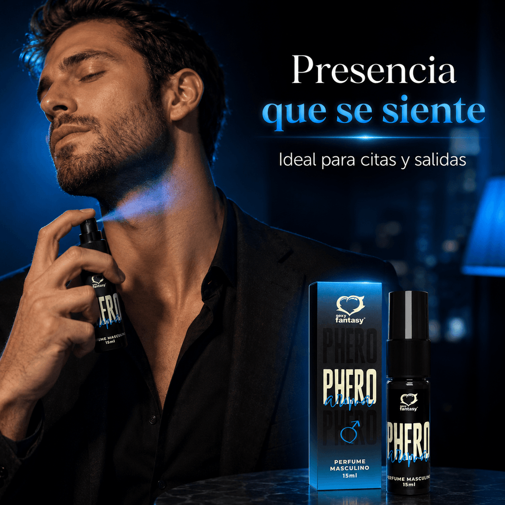Perfume Masculino con Feromonas | Phero Aroma 15ml