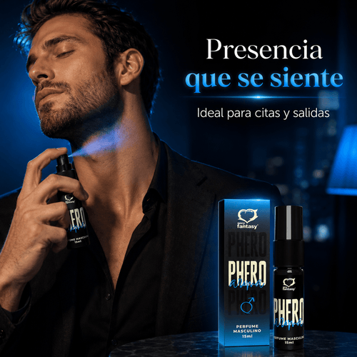 Perfume Masculino con Feromonas | Phero Aroma 15ml