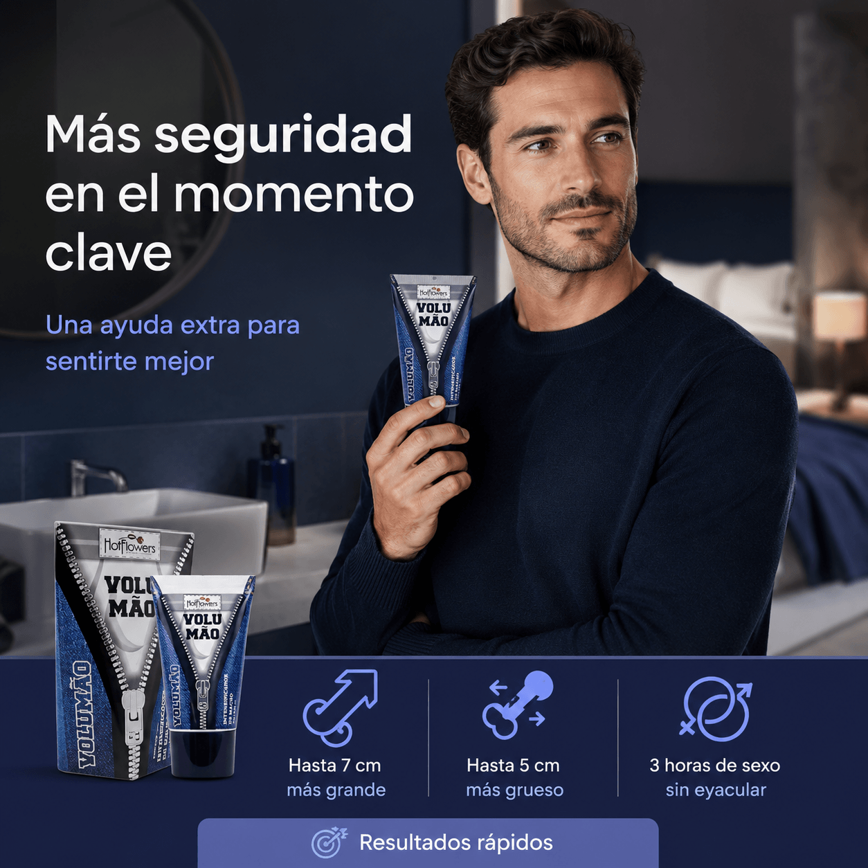 Gel Estimulante Masculino | Volumao 25g