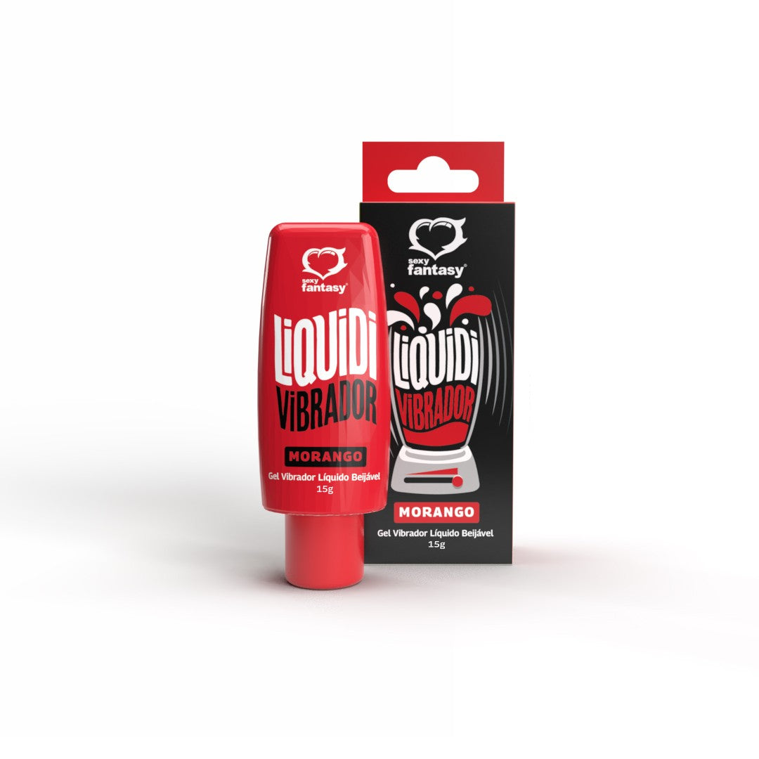 Liquidi Vibrador – Gel estimulante, Frutilla, 15 g
