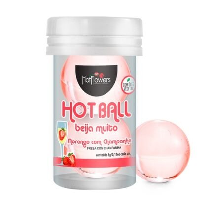 HC582 HOT BALL MORANGO CON CHAMPANG