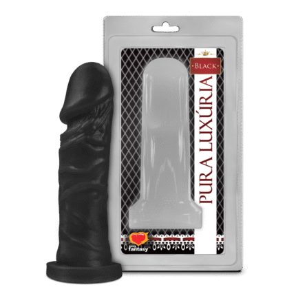 PAP008 PENIS REALISTICO PRETO