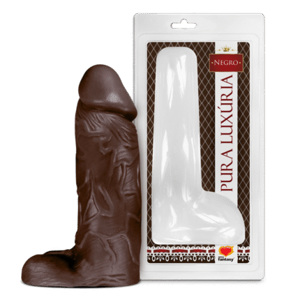 PAN022 PENIS REALISTICO NEGRO